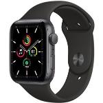 Schwarze Apple Watch Armbanduhren aus Aluminium 