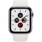 Silberne Apple Watch Armbanduhren aus Edelstahl mit GPS 