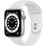 Silberne Apple Watch Armbanduhren aus Aluminium mit GPS 