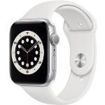 Silberne Apple Watch Armbanduhren aus Titan mit GPS 