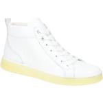 Reduzierte Weiße Ara Frisco Hohe Sneaker Schnürung aus Glattleder mit herausnehmbarem Fußbett für Damen Größe 41,5 