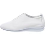 Weiße Arche Flache Sneaker Schnürung aus Gummi für Damen Größe 39 