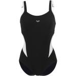 Schwarze Elegante Arena Damenbadeanzüge & Damenschwimmanzüge aus Elastan Größe M 