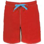 Arena Herren Badehose Fundamentals Solid Boxer 40515-48 M Red/Turquoise
