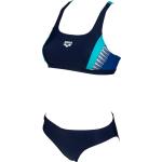 Arena Threefold Bikini-Set Damen Bikinis blau 44