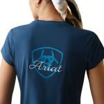 Ariat Logo Script T-Shirt Damen