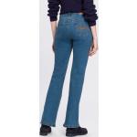 Reduzierte Blaue ARIZONA Bootcut Jeans aus Denim für Damen Größe S 
