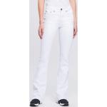Reduzierte Weiße ARIZONA Bootcut Jeans aus Denim für Damen Größe M 