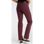 Rote ARIZONA High Waist Jeans für Damen Größe XL 