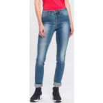 Reduzierte Blaue ARIZONA Skinny Jeans aus Denim für Damen Größe S 