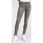 Reduzierte Graue ARIZONA Skinny Jeans aus Denim für Damen Größe XS 