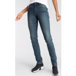 Reduzierte Blaue Klassische ARIZONA Slim Jeans aus Denim für Damen Größe L 