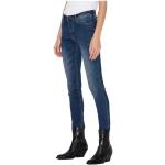 Indigofarbene Super Skinny Armani Emporio Armani Skinny Jeans aus Denim für Damen 