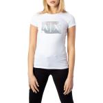 Beige Armani Exchange T-Shirts aus Baumwolle maschinenwaschbar für Damen Größe L 