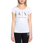 Beige Armani Exchange T-Shirts aus Baumwolle maschinenwaschbar für Damen Größe L 