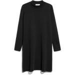 Reduzierte Schwarze Armedangels Nachhaltige Winterkleider aus Baumwolle für Damen Größe S 