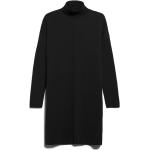 Reduzierte Schwarze Langärmelige Armedangels Mini Nachhaltige Rollkragen Partykleider aus Baumwolle für Damen Größe XL 