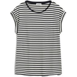 ARMEDANGELS - Women's Jilaana Stripes - T-Shirt Gr XS grau