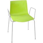 Grüne Arper Catifa Designermöbel aus Chrom mit Armlehne 