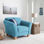 Reduzierte Hellblaue Sit & More Wohnzimmermöbel 