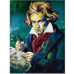 ARTland Glasbild Beethoven und die neunte Symphonie Größe: 45x60 cm