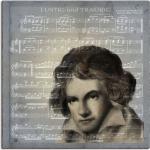 ARTland Leinwandbilder Beethoven - Emotionen in der Musik Größe: 40x40 cm