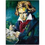 ARTland Leinwandbilder Beethoven und die neunte Symphonie Größe: 45x60 cm