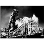 ARTland Leinwandbilder Godzilla II Größe: 60x45 cm