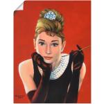 Artland Wandbild »Audrey Hepburn Porträt«, Stars, (1 St.)