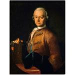 Artland Leinwandbild »Bildnis Leopold Mozart. Um 1765«, Menschen, (1 St.)