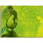 Grüne Artland Leinwandbilder Buddha 