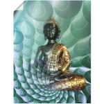 Bunte Artland Leinwandbilder Buddha aus Vinyl 