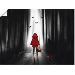 Artland Wandbild »Das Rotkäppchen auf High Heels«, Dark Fantasy, (1 St.)