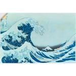 Artland Wandbild »Die grosse Welle von Kanagawa. 1831«, Gewässer, (1 St.)
