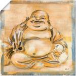 Beige Artland Poster Buddha aus Vinyl 