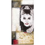 Artland Leinwandbild »Hollywood Legenden VI - Audrey Hepburn«, Porträts, (1 St.)