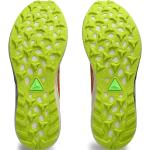 Reduzierte Orange Asics Fuji Nachhaltige Trailrunning Schuhe für Herren Größe 44 