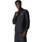 Schwarze Asics Performance Herrenlaufjacken aus Polyester Größe S 