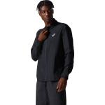 Schwarze Asics Performance Herrenlaufjacken aus Polyester Größe XS 