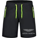 Aston Martin Sommer Short Herren Atmungsaktive Herren Casual Short Bequeme Fitness Man Delicate Print Shorts