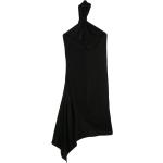 Schwarze Ärmellose Givenchy Wadenlange | Midi Frühlingskleider aus Viskose für Damen Größe S 