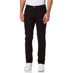 Schwarze Gardeur Slim Jeans aus Denim für Herren Größe L Weite 33 