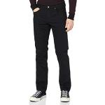 Schwarze Elegante Gardeur Straight Leg Jeans aus Denim für Herren Weite 33, Länge 34 