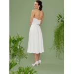 Bunte Romantische Nachhaltige Brautkleider & Hochzeitskleider Länder aus Baumwolle für Damen Größe 3 XL Große Größen zur Hochzeit 