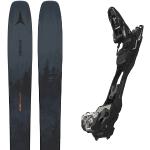 Schwarze Atomic Freeride Skier aus Holz für Herren 185 cm 