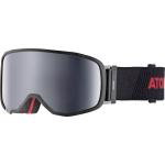 Atomic Revent Small Racing Skibrille (black/red, Scheibe silver stereo HD)