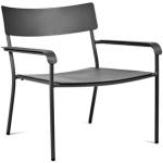 Schwarze Zeitgenössische Serax Lounge Sessel aus Aluminium 