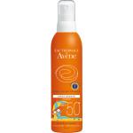 Parfümfreie Avene Spray Sonnenpflege mit Vitamin E für  trockene Haut 