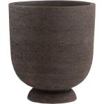 Braune AYTM Pflanzkübel & Blumenkübel aus Keramik 