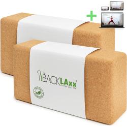 BACKLAxx Yogablock (inkl. gratis Videokurs) - 2er Set